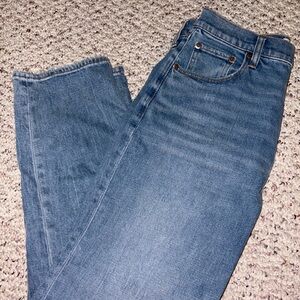 Abercrombie & Fitch Blue Women's Ankle Jeans